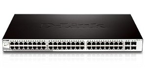 D-Link DGS-1210-52 52-Port Gigabit WebSmart Managed Switch - 4 SFP Ports