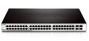 D-Link DGS-1210-52 52-Port Gigabit WebSmart Managed Switch - 4 SFP Ports