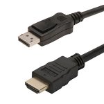 Digitus DisplayPort Source Male to HDMI Display Male 2m Monitor Cable