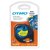Dymo 12mm Genuine LetraTag Plastic Tape Labels - Black on Yellow
