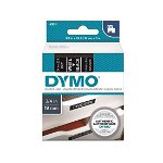 Dymo 19mm x 7m Genuine D1 Label Cassette Tape - White On Black