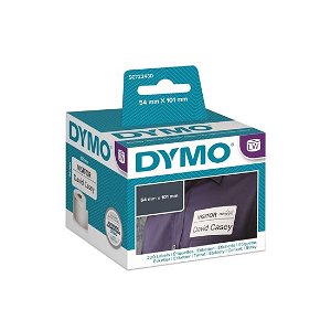 DYMO LW 54mm x 101mm Black on White Shipping Label Roll