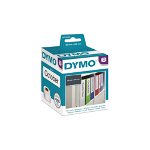 DYMO LW 59mm x 190mm Black on White Large Lever Archive File Label Roll