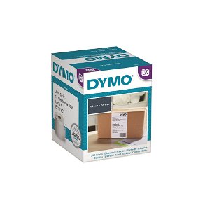 Dymo LW 104mm x 159mm Black on White Shipping Label Roll