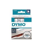 DYMO D1 19mm Blue on White Standard Label Tape Cassette