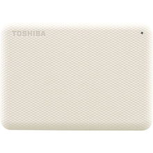 view Dynabook Toshiba Canvio Advance 1TB USB 3.2 Portable External Hard Drive - Light Beige