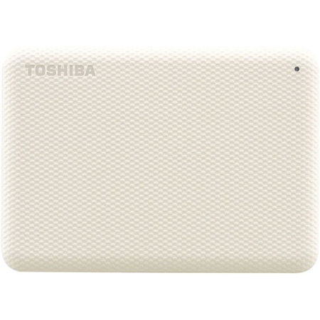 Dynabook Toshiba Canvio Advance 1TB USB 3.2 Portable External Hard Drive - Light Beige