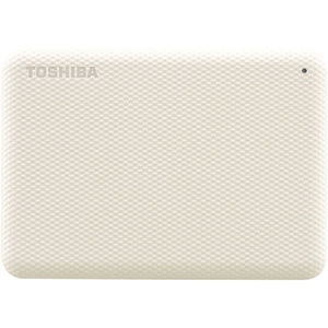 Dynabook Toshiba Canvio Advance 1TB USB 3.2 Portable External Hard Drive - Light Beige