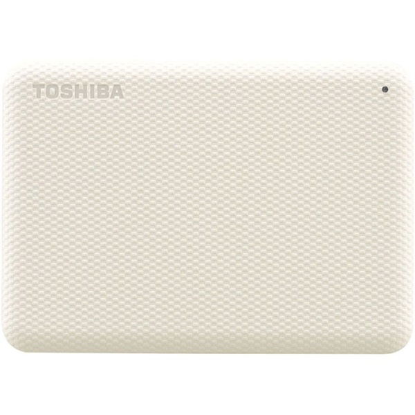 Dynabook Toshiba Canvio Advance 1TB USB 3.2 Portable External Hard Drive - Light Beige