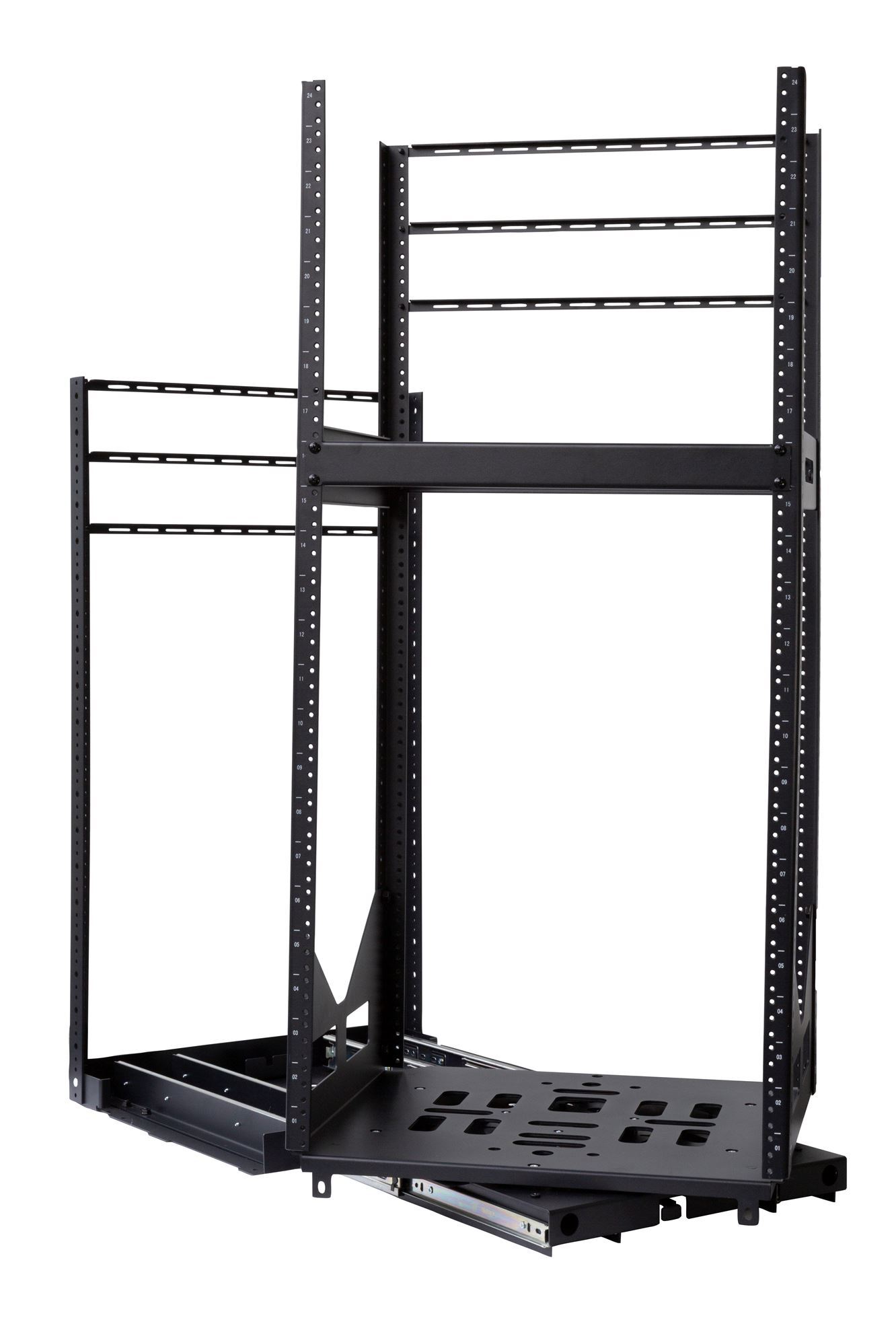 Dynamix 18RU Rotary Open Frame Server Cabinet | Elive NZ