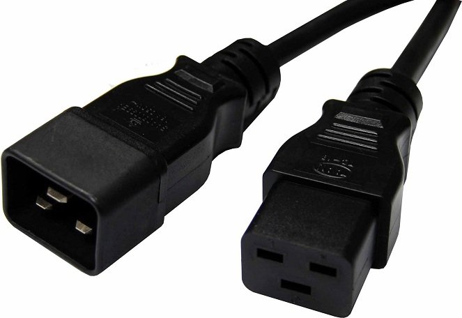Dynamix 4m IEC 16A Male to IEC 16A Female Power Cord Extension Cable