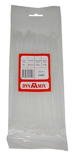Dynamix 200mm x 2.5mm Cable Ties - 100 Pack