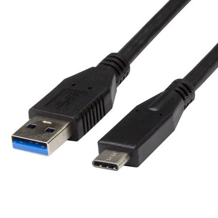 Dynamix 3m USB 3.1 USB-C Male to Type-A Male Cable - Black