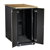 Dynamix Q Series 24RU 1135mm Deep Wooden Quiet Acoustic Rated Server Cabinet with Integrated Ventilation Fans & Cable Management - 750x1135x1067mm