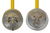 Dynamix 25m Heavy Duty Power Extension Lead Cable + FREE Velcro Hang Strap