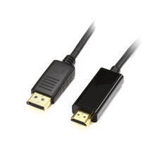 view Dynamix 2M Displayport Male Source to HDMI Male Cable