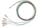 Dynamix 2M SC Pigtail OM4 Colour Coded Cables - 6 Pack