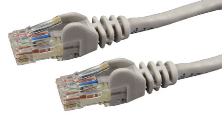 Dynamix 0.5M Grey Cat6 UTP Snagless Patch Lead Cable
