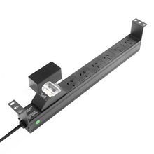 view Dynamix 1RU 6Outlet Horizontal Power Rail