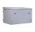 Dynamix 6RU Outdoor Wall Mount Cabinet Grey - 400mm Deep, No Fans or Filters