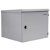 Dynamix 9RU Outdoor Wall Mount Cabinet Grey - 400mm Deep, No Fans or Filters