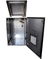 Dynamix 9RU Stainless Vented Outdoor Wall Mount Cabinet - 600mm Deep