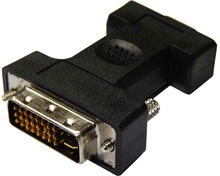 view Dynamix DVI-I 24+5 Male to HD15 VGA Female Adapter