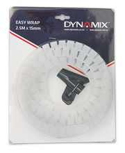 view Dynamix Easy Wrap 2.5m x 15mm Clear Cable Management Solution