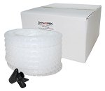 Dynamix Easy Wrap 20m x 25mm Clear Cable Management Solution - Includes Tool