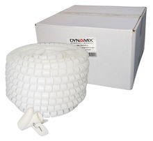 view Dynamix Easy Wrap 20m x 25mm White Cable Management Solution - Includes Tool