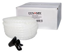 view Dynamix Easy Wrap 20m x 15mm Clear Cable Management Solution - Includes Tool