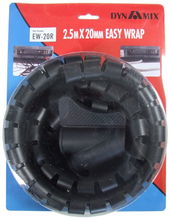 view Dynamix Easy Wrap 2.5m x 20mm Black Cable Management Solution