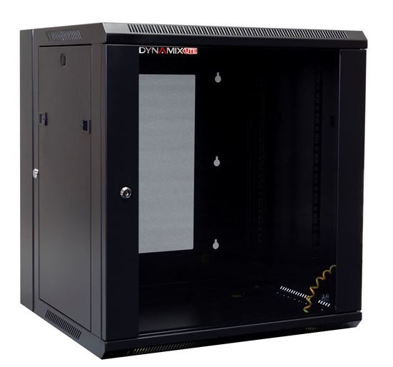 Dynamix Lite 12RU 550mm Deep Swing Wall Mount Server Cabinet