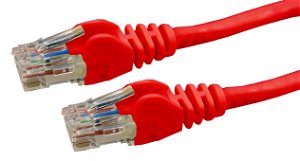 Dynamix 0.5M Red Cat6 UTP Snagless Patch Lead Cable
