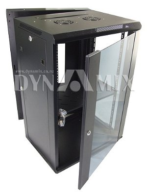Dynamix 27RU 600mm Deep Universal Swing Wall Mount Cabinet - Removable Backmount (600x600x1365mm)