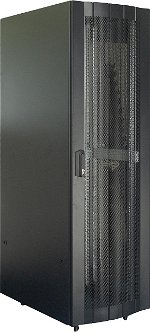 Dynamix ST Series 45RU 1000mm Deep Black Flat Pack Server Cabinet - 600x1000x2160mm
