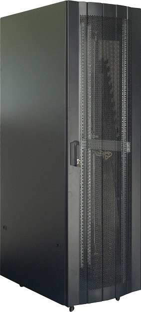 Dynamix ST Series 42RU 1000mm Deep Black Flat Pack Server Cabinet - 600x1000x2000mm