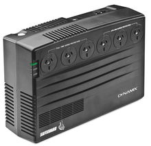 view Dynamix SafeGuard 750VA/450W 6 x Outlets Line Interactive Tower UPS