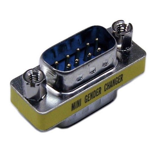 Dynamix Serial DB9 Male to Male Gender Changer Adapter