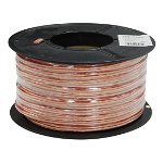 Dynamix 100M 14AWG/2.08mm2, OFC 51/0.25BC x 2 Core Speaker Cable