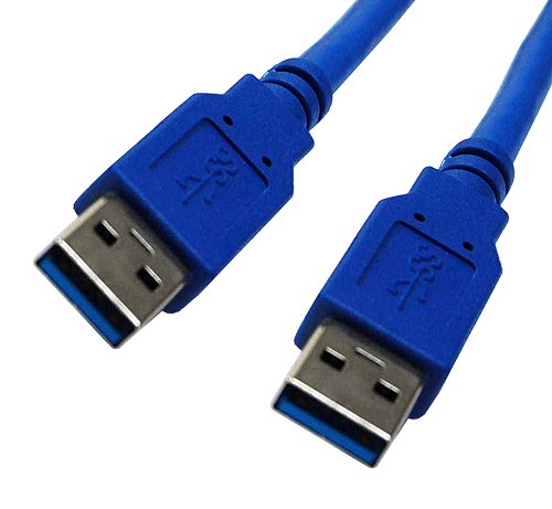 Dynamix 3m USB 3.0 Type A Male to Type A Male Cable - Blue