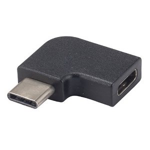Dynamix USB-C Right Angled Male/Female Adapter