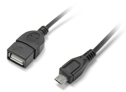 Dynamix 10cm USB 2 Micro-B Male to Female Adapter Cable | Elive NZ