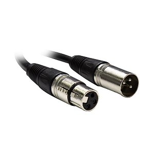 Dynamix 2m XLR 3 Pin Male to Female Balanced Audio Cable