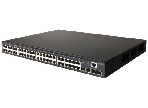 EdgeCore ECS4100-52P 48-Port Gigabit PoE Managed Switch with 4 SFP Ports