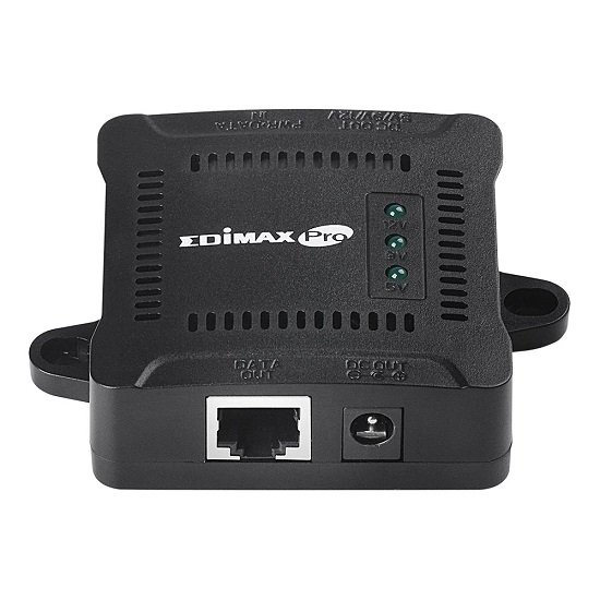 Edimax GP-101ST IEEE 802.3at Gigabit PoE+ Splitter with Adjustable 5V DC, 9V DC, 12V DC Output