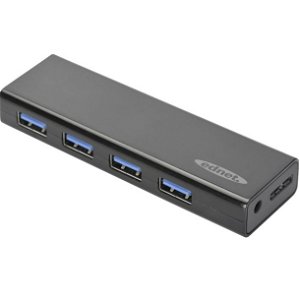 Ednet 4-Port USB 3.0 AC Powered USB Hub