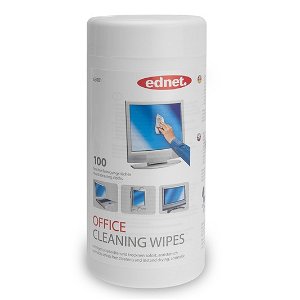 Ednet Surface Cleaning Wipes Tub - 100 Pack
