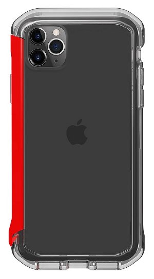 STM Element Rail Case for iPhone 11 Pro Max & XS Max - Clear/Red
