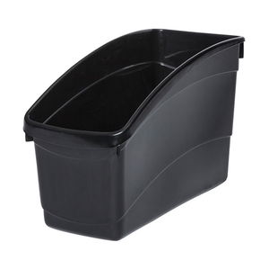 Elizabeth Richards Plastic Book and Storage Tub - Black